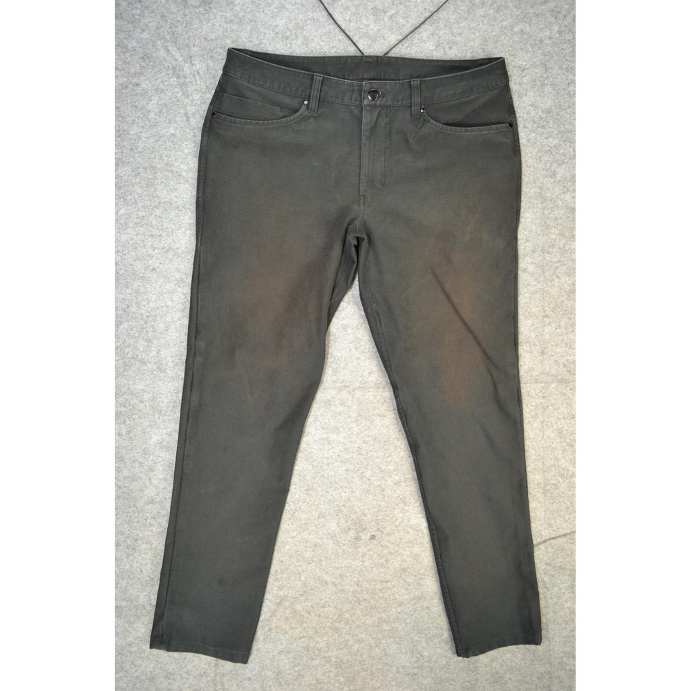 Lululemon Pants Mens 34 Black ABC Classic Slim Fit Utilitech Casual Workwear